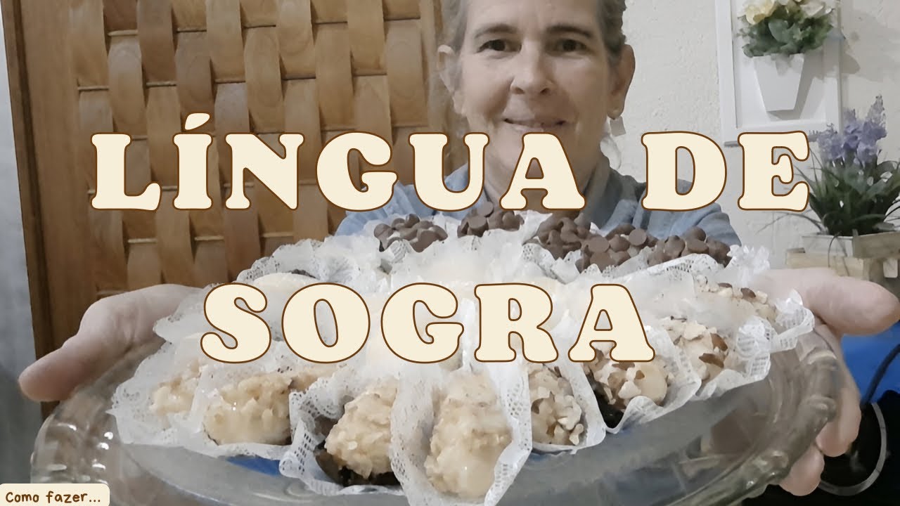 [PASSO A PASSO] COMO FAZER DOCE LÍNGUA DE SOGRA - YouTube
