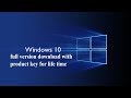 windows 10 iso file full version with product key for life time legal activation new download
