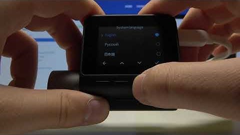 How to Change Language on 70mai Dash Cam Pro Plus+ | Set Different Language on 70mai A500S Dash Cam