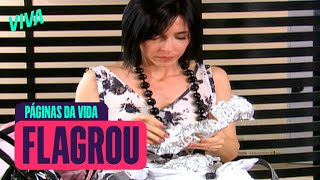 Anna Encontra Comida Na Bolsa De Giselle E Se Desespera Páginas Da Vida Melhor Do Dia