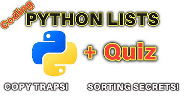 12. Python Lists: Sort, Copy, Find & Fix Errors! (Part 3/4) #python #tutorial