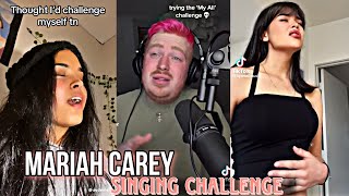 My All - Mariah Carey Singing Challenge on TikTok🎤🤯👏