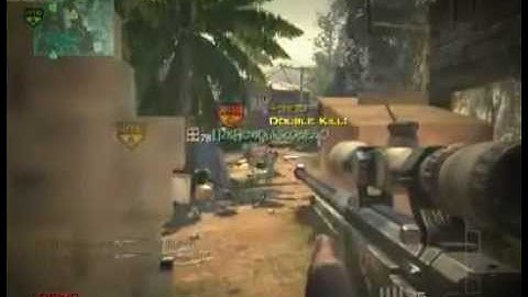 My First MW3 Sniper Collateral!!
