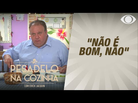 JACQUIN EXPERIMENTA A COMIDA DO SAL E PIMENTA | PESADELO NA COZINHA