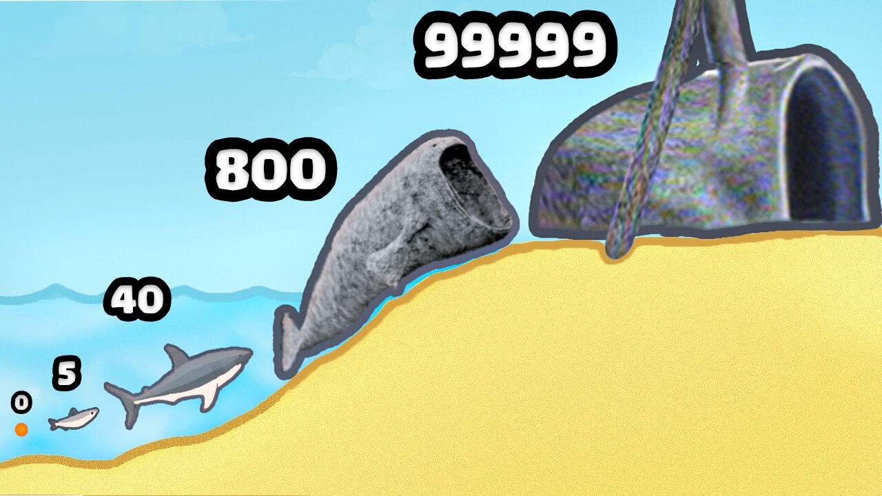 Evolving Fish to MAX LEVEL Sea Monster