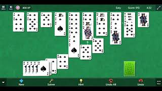 Microsoft Spider Solitaire, Easy, Fireworks Ending, June 25, 2026 screenshot 5