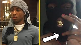NBA YoungBoy Gets Pressed By "Goon" With Nail Polish