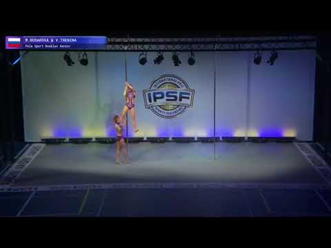 Doubles Marina Rusakova & Viktoria Trenina of Russia -  Prelims 2017 World Pole Sports