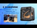 Flashforge Adventurer 5M Pro unboxing and 3D printing sneak peek