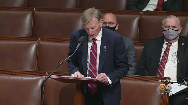 House Of Representatives Votes To Censure Paul Gosar