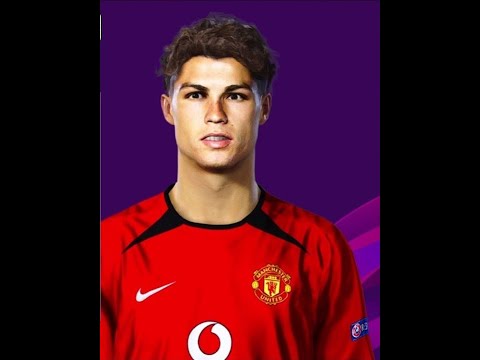 Face C. Ronaldo young PES 2021 - YouTube