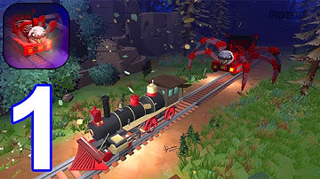 Choo Demolish - Gameplay Walkthrough Part 1 Tutorial Spider Train Charles (Android, iOS)