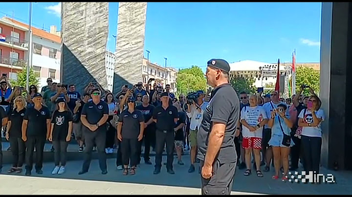 HOS-ovci položili vijenac ispred spomenika "Oluja 95"