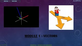 EnggPhys Module 1   Vectors