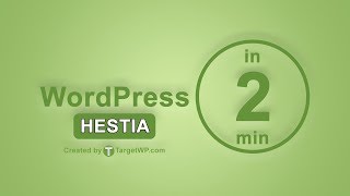 HESTIA theme review in 2 minutes by TargetWP