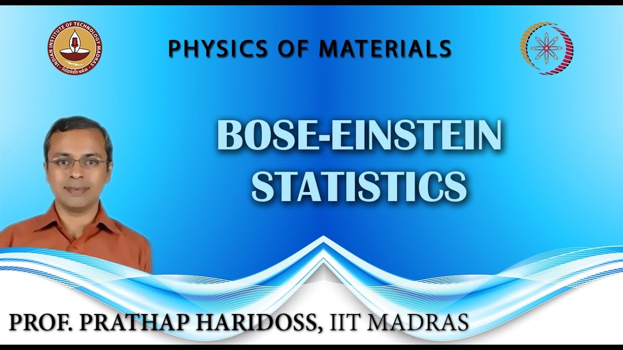gardin Hver uge Forstad Bose-Einstein Statistics - YouTube