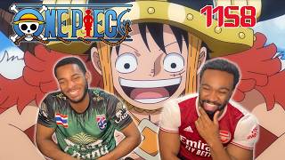 THE STRAW HATS GET ACTIVE! ONE PIECE EPISODE 1158 REACTION VIDEO!!!