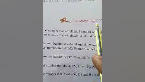 Class-5 Maths,Ch-6 HCF and LCM, Ex-6(B) Part-1