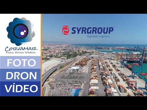 Anuncio publicitario empresa con dron empresa de transporte