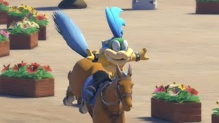 Mario & Sonic At The Rio 2016 Olympic Games Wii U - Equestrian - All Larry Perfect Tricks