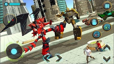 Incredible Dragon Robot Transformation 3D (By Tap2Play) - Android Gameplay