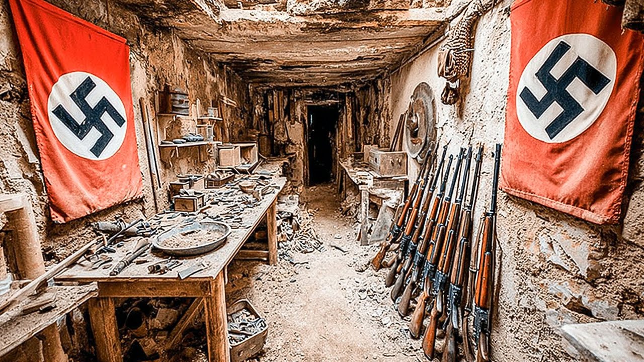 Hallan un búnker nazi secreto: lo que había dentro es increíble