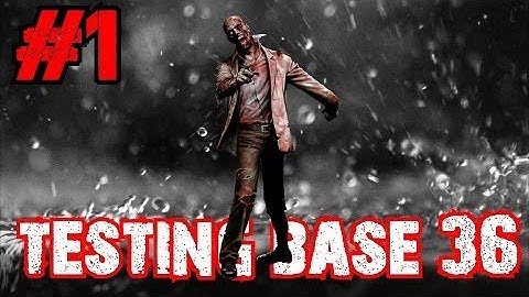 Call of Duty Custom Zombies - Testing Base 36: Black and White and Rainy! (Part 1)