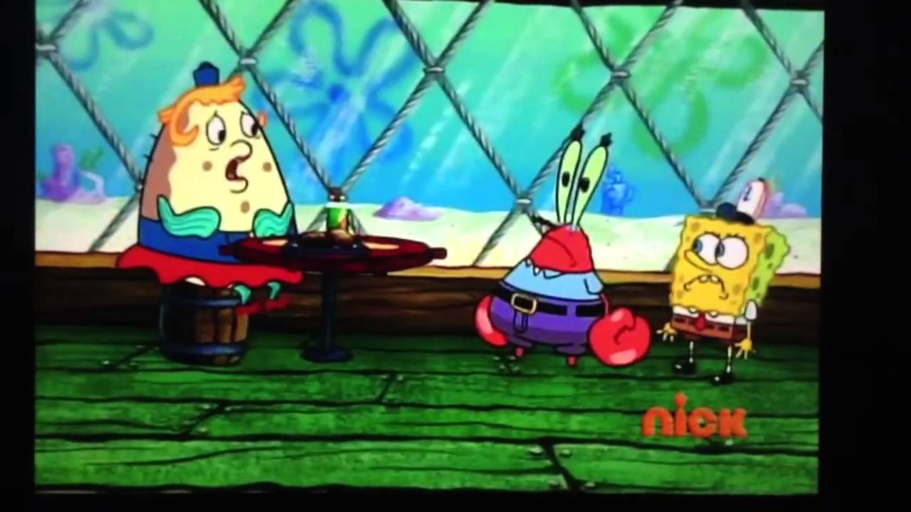 Say hello. Mr Krabs & Mrs Puff meet - YouTube