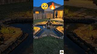Star Gate😍Pond Design 🔥 #shorts #viral #backyard