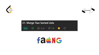 21 Merge two Sorted Lists | Leetcode 21 | Solution  | Java | LinkedList