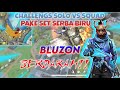 Bluzon berdarah  solo vs squad pake set serba biru dejetff freefire