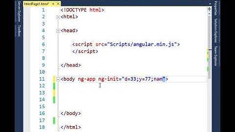 AngularJS Expression ng init Directive