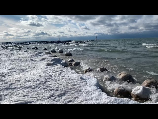 Ice Balls Form On Lake Superior - Videos from The Weather Channel