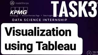 KPMG Virtual Internship Task 3 | Data Insights and Presentation | Visualization by using Tableau