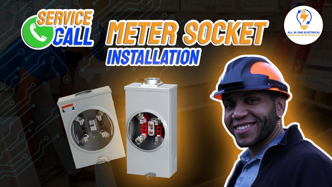 Service Call: Meter Socket Installation | All in One Electrical Repairs ...