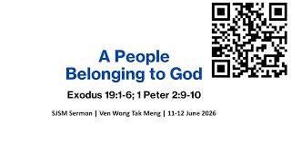 12 Jul 2026(E2) | A People Belonging to God | The Ven Wong Tak Meng | Full Service
