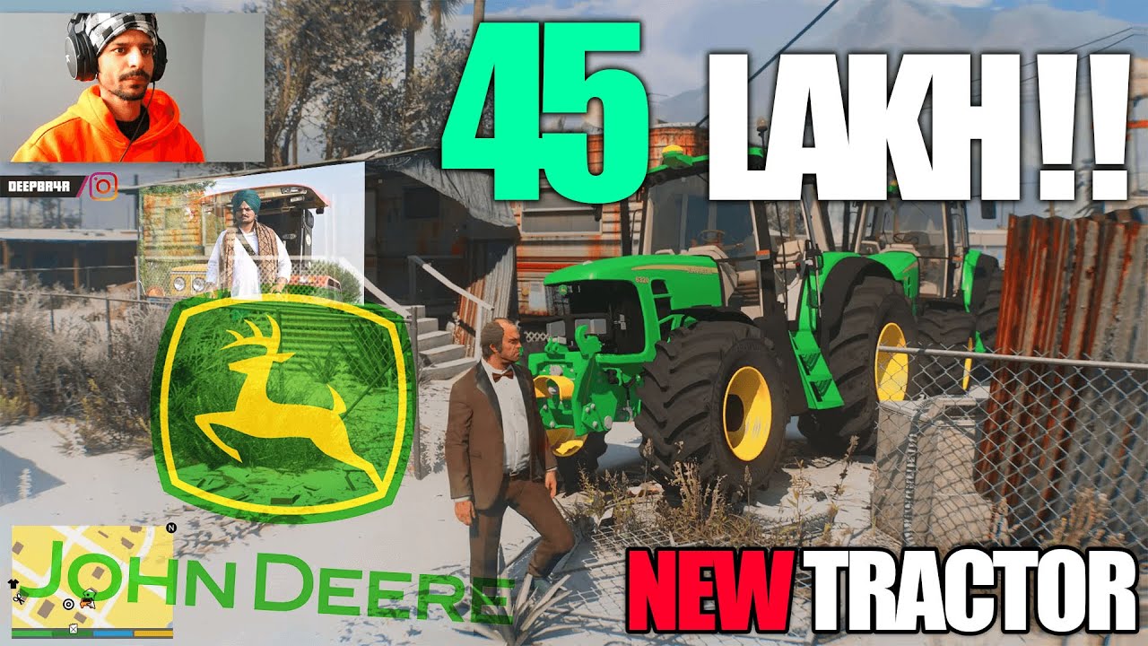 NEW TRACTOR JATT DA!! JOHN DEER 45 LAKH DA | SIDHU MOOSEWALA x BrarTV