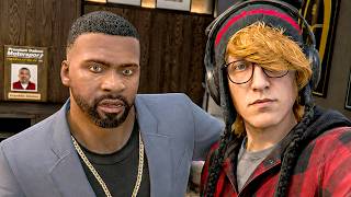 I MET FRANKLIN IN GTA ONLINE..