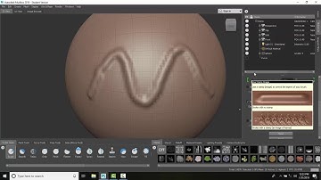 Mudbox 04 26 Sculpt Using a Curve