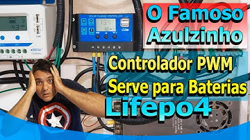 🆗 CONTROLADOR PWM AZULZINHO Serve para Carregar a Bateria Lifepo4? ✅
