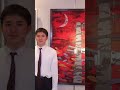 【自閉症】高2の息子が描いた受賞作品 #Shorts