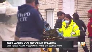 Top Cop Presents Fort Worth's New Violent Crime Strategy