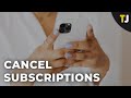 How to Cancel Subscriptions on the iPhone