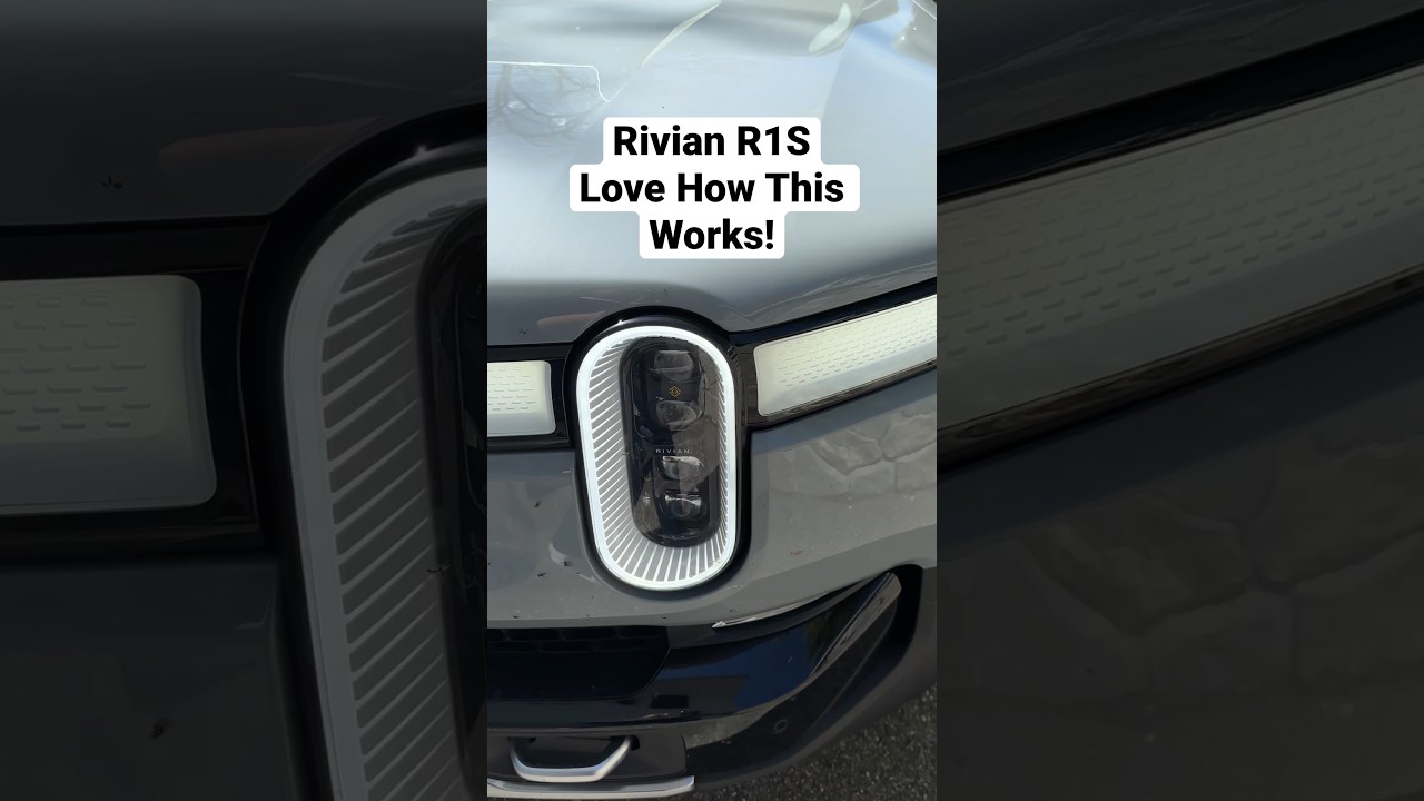 Rivian R1S - Love How the Charging Port Door Works!