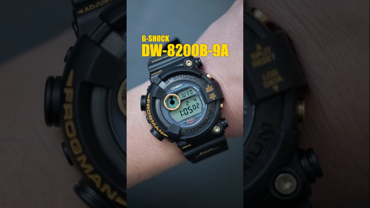 The legendary Black and Gold Frogman, which recorded a record