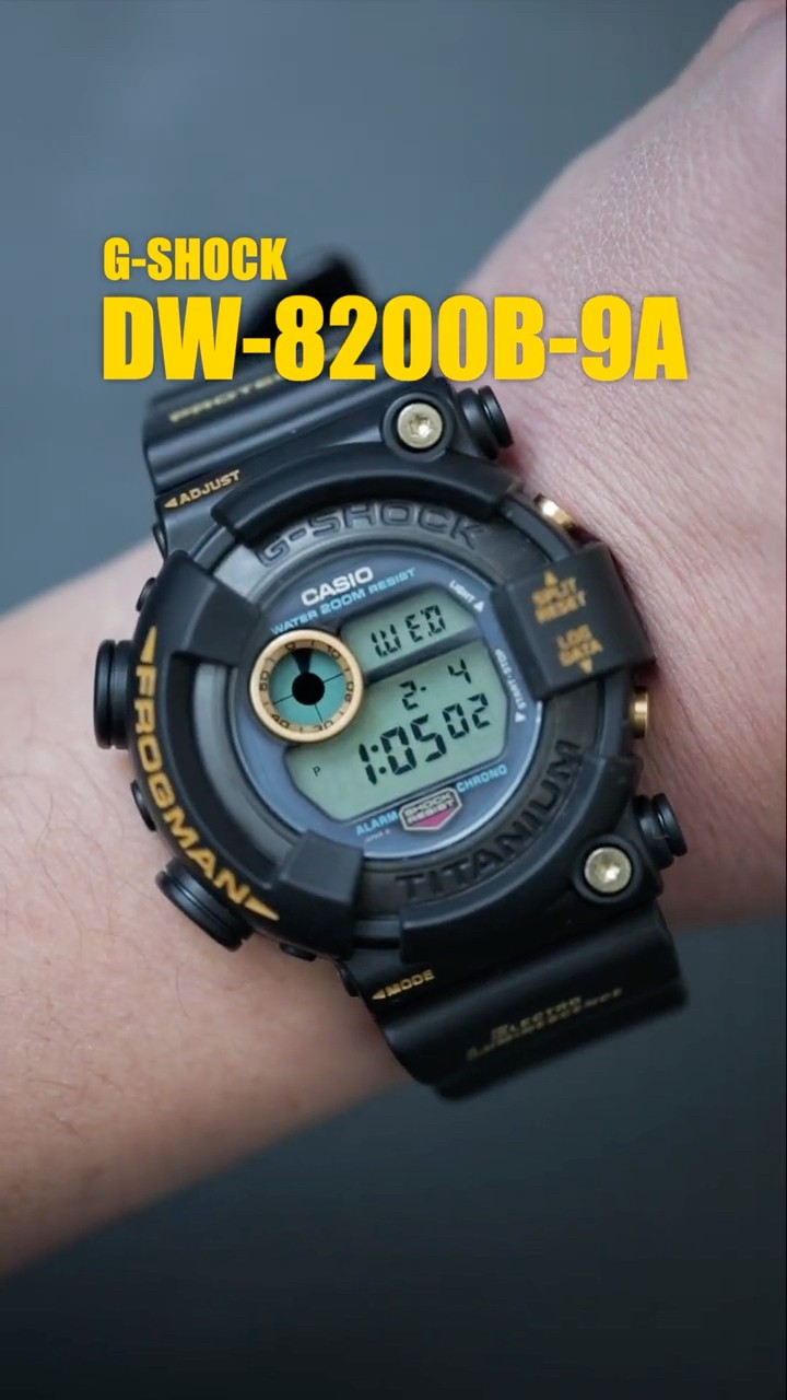 The legendary Black and Gold Frogman, which recorded a record