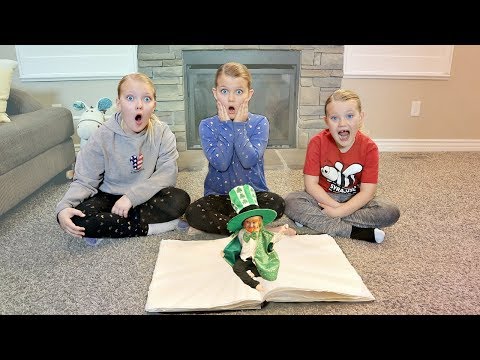 CATCHING A Leprechaun! Magic Spell book