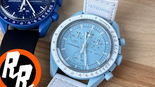 時計 OMEGA x SWATCH MISSION TO URANUS Rubber Watch Strap for Omega X Swatch MoonSwatch Mission to