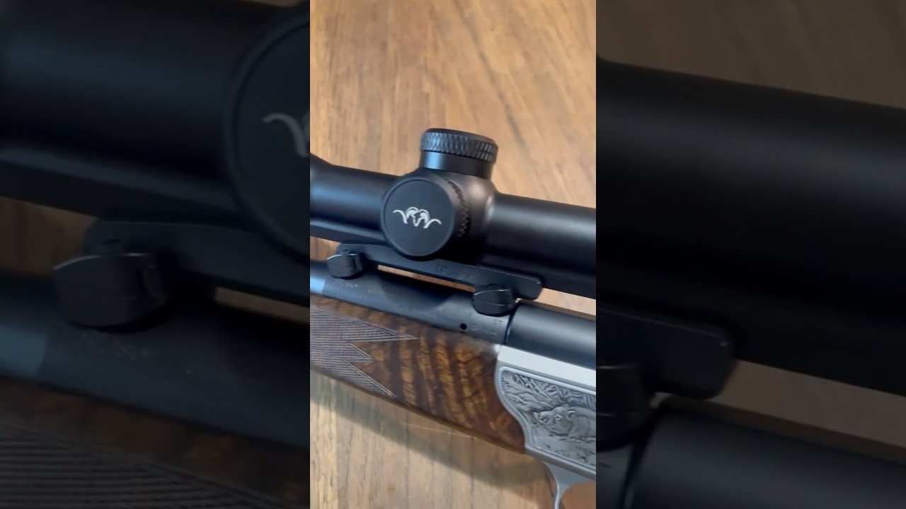 Mounting a Blaser B2 riflescope on my Blaser rifle. #blaser #hunting #riflescope #blaserb2