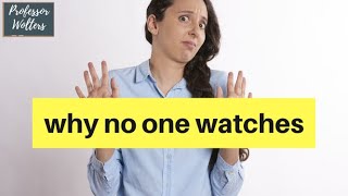 3 Reasons Why People Don't Watch Your YouTube Video